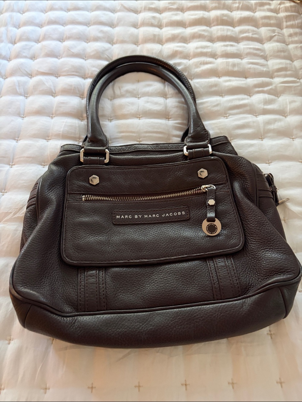 Marc by Marc Jacobs Brown  Leather Satchel